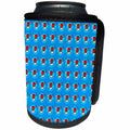 3dRose A Devilish Toothache Cute Little Demon Pattern - Can Cooler Bottle Wrap (cc-375728)