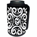 3dRose Curly Design Repeated - Can Cooler Bottle Wrap (cc-375960)