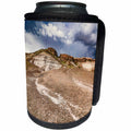 3dRose Mesa under storm clouds in Petrified Forest National... - Can Cooler Bottle Wrap (cc-376357)