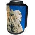 3dRose Mount Rushmore National Monument Washington Profile - Can Cooler Bottle Wrap (cc-376365)