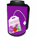 3dRose Tea Bag full of Planets - Can Cooler Bottle Wrap (cc-376491)