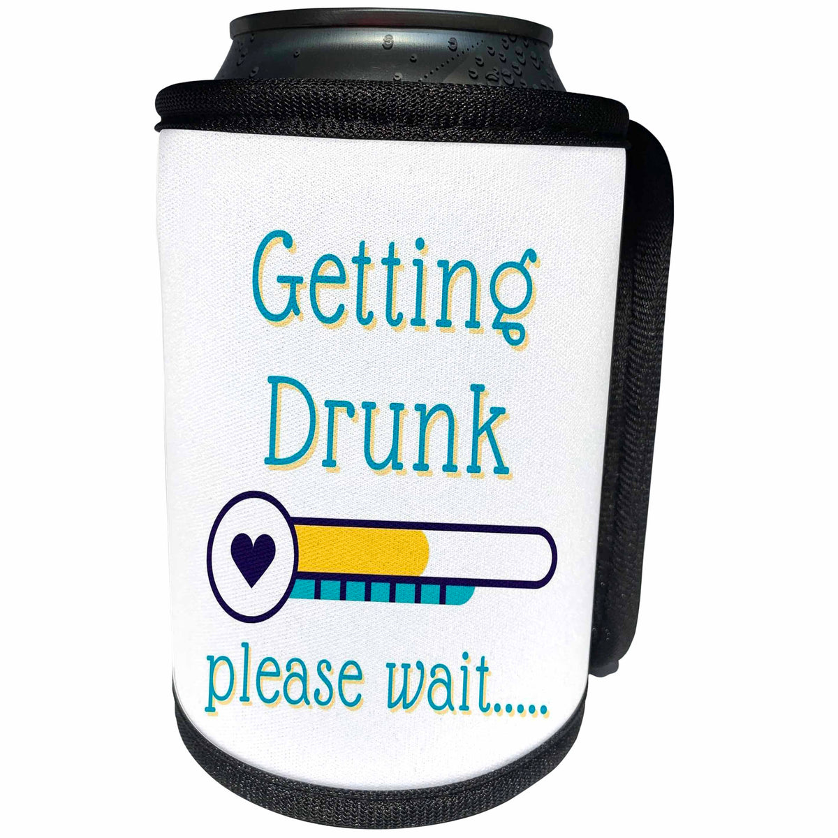 3dRose Image of a Loading with Funny Text - Can Cooler Bottle Wrap (cc-377111)