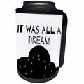3dRose Image of a Clouds with a Text - Can Cooler Bottle Wrap (cc-377455)