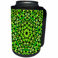 3dRose Lime Gravel Mosaic Pattern - Can Cooler Bottle Wrap (cc-377795)