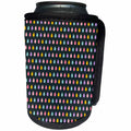 3dRose Cute Pink, Purple, Blue, Yellow Drops Pattern - Can Cooler Bottle Wrap (cc-377869)