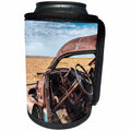 3dRose Old car on the prairie - Can Cooler Bottle Wrap (cc-378173)