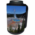 3dRose Yellowstones Grand Prismatic from above - Can Cooler Bottle Wrap (cc-378194)