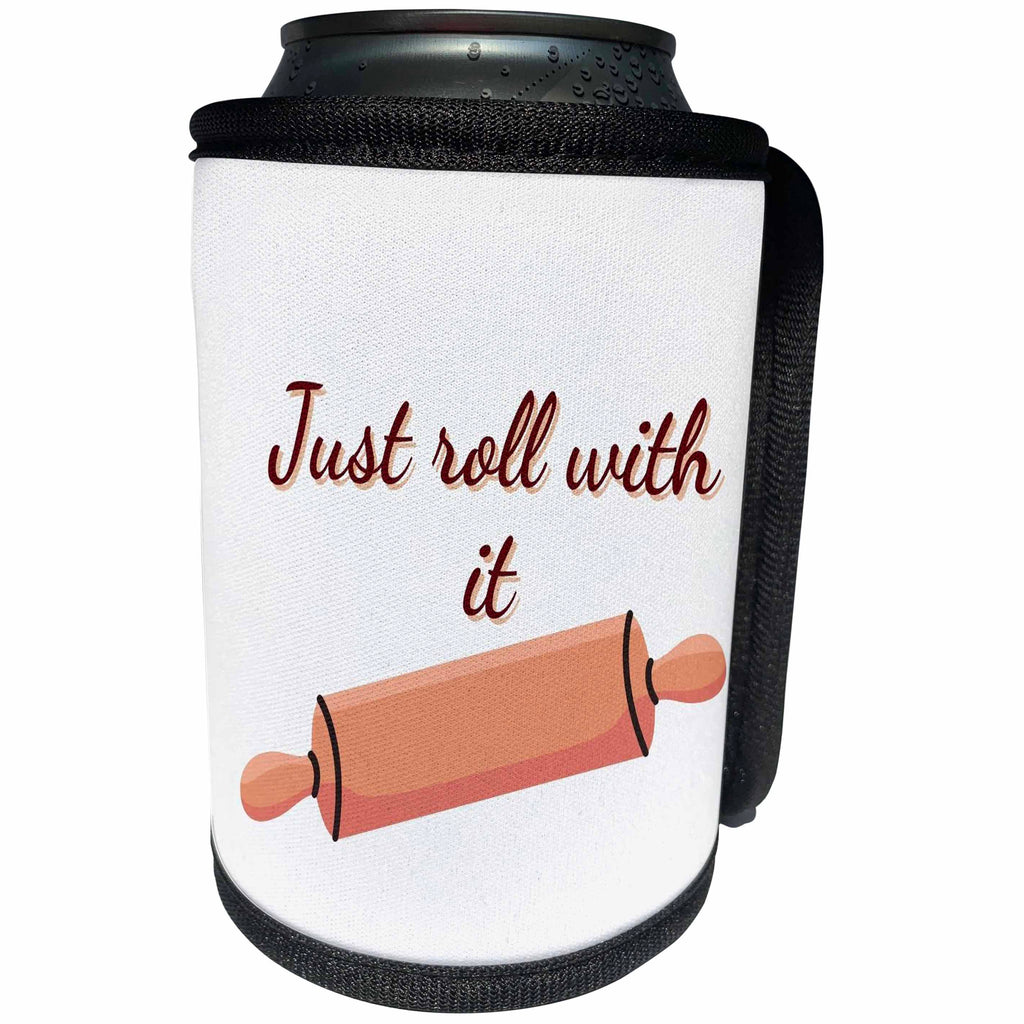 3dRose Image of a roll for baking - Can Cooler Bottle Wrap (cc-378709)