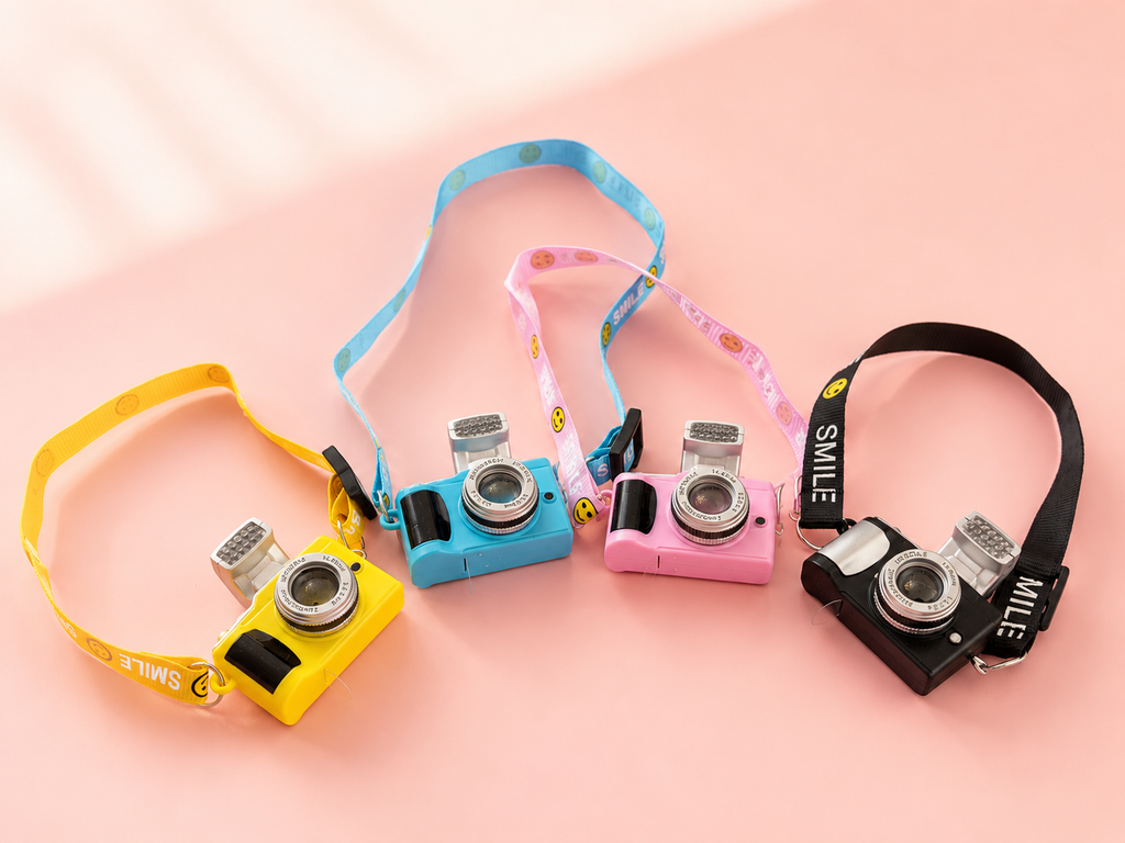 Retro Camera Pendant Pet Necklace
