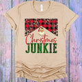 Christmas Junkie Graphic Tee