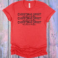 Christmas Spirit Activate Graphic Tee