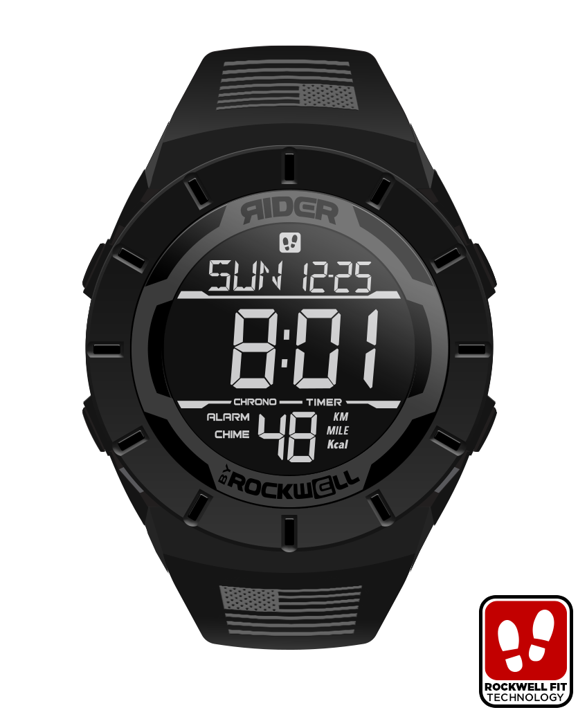 Coliseum Fit™ Freedom Edition (Phantom Black) Watch