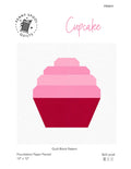 Cupcake Quilt Block Downloadable Pattern