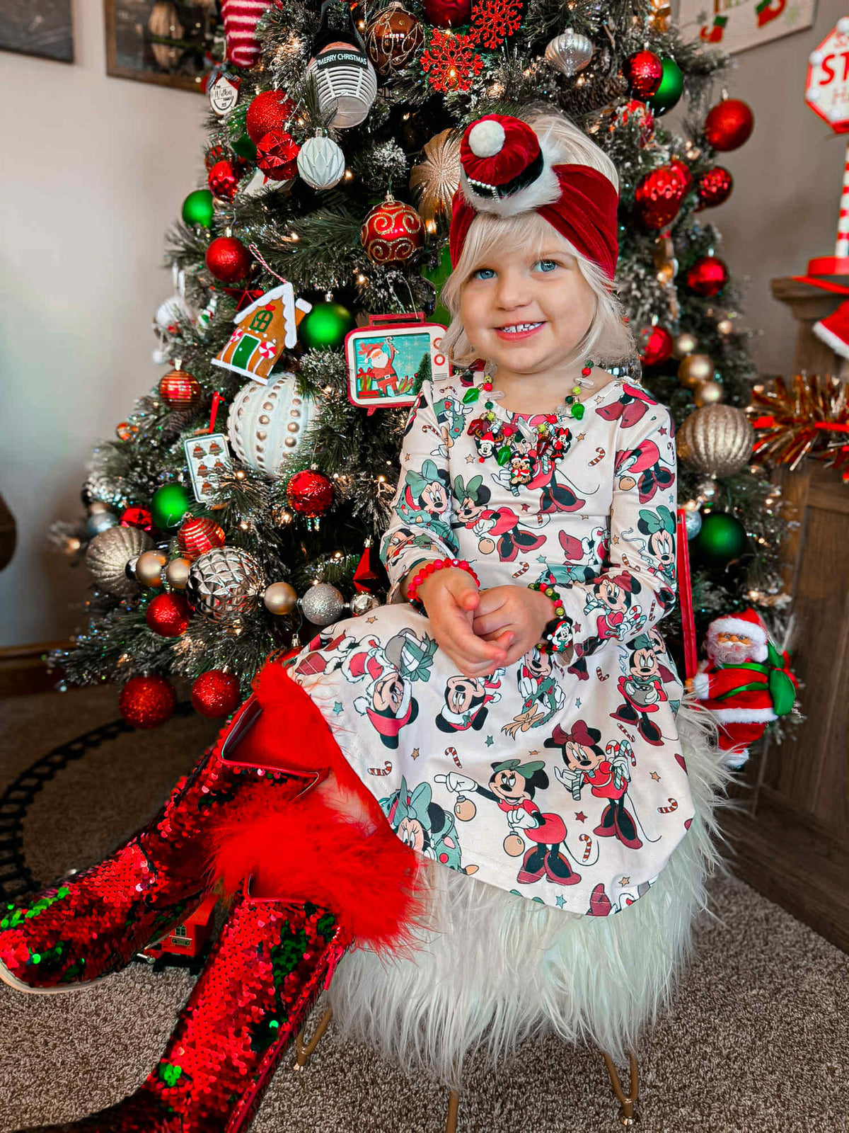 Christmas friends dress