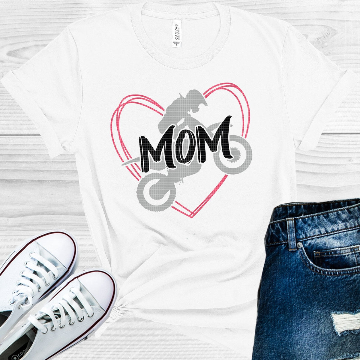 Dirtbike Mom Graphic Tee