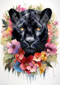 Dragonfly Crafts -Floral Panther