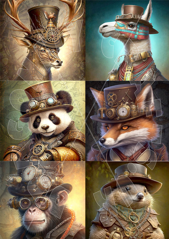 Dragonfly Crafts - Steampunk Animal Multi