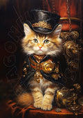 Dragonfly Crafts - Steampunk Kitten