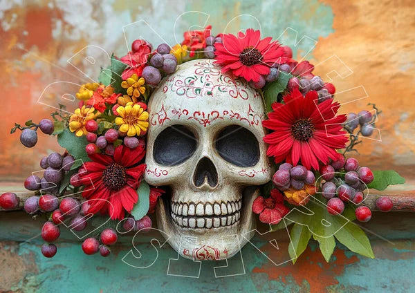 Dragonfly Crafts - Sugar Skull 6