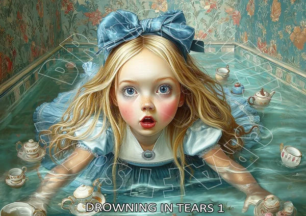 Dragonfly Crafts -    Drowning in Tears 1 Rice Paper