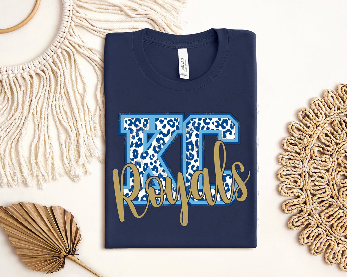 Leopard Royals Graphic Tee