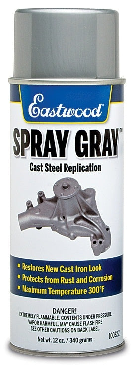 Spray Gray Detail Paint 12oz Aerosol - 10032Z
