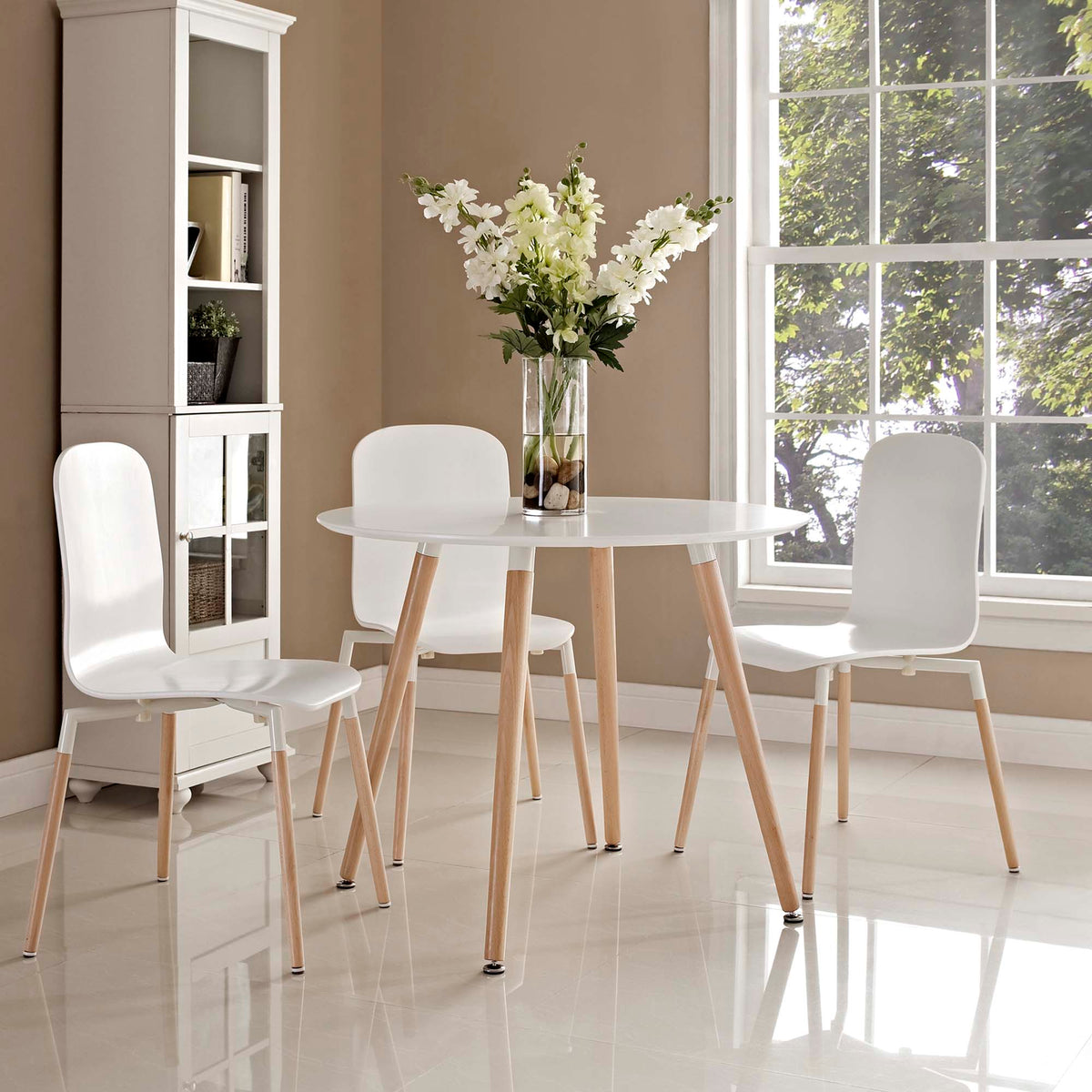 Track Round Dining Table by Modway