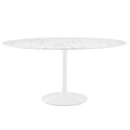Lippa 60" Round Faux Marble Dining Table by Modway - EEI-1133