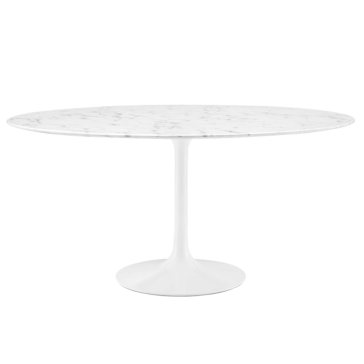 Lippa 60" Round Faux Marble Dining Table by Modway - EEI-1133