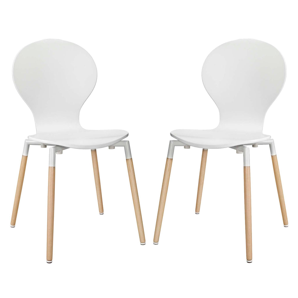 Path Dining Chair Set of 2 by Modway