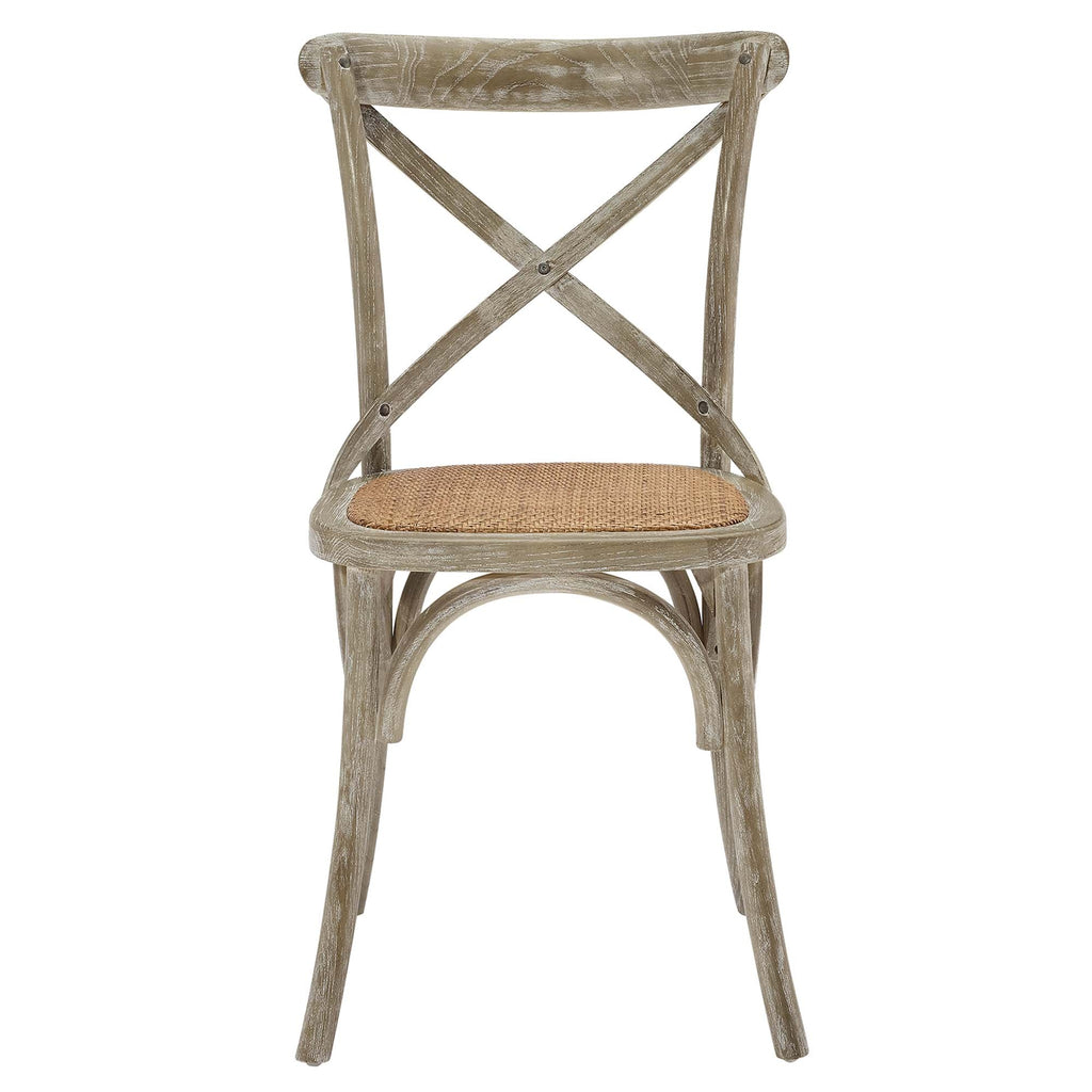 Gear Dining Side Chair by Modway - Black / Gray / Harbor / Midnight Blue / Natural / Walnut / White