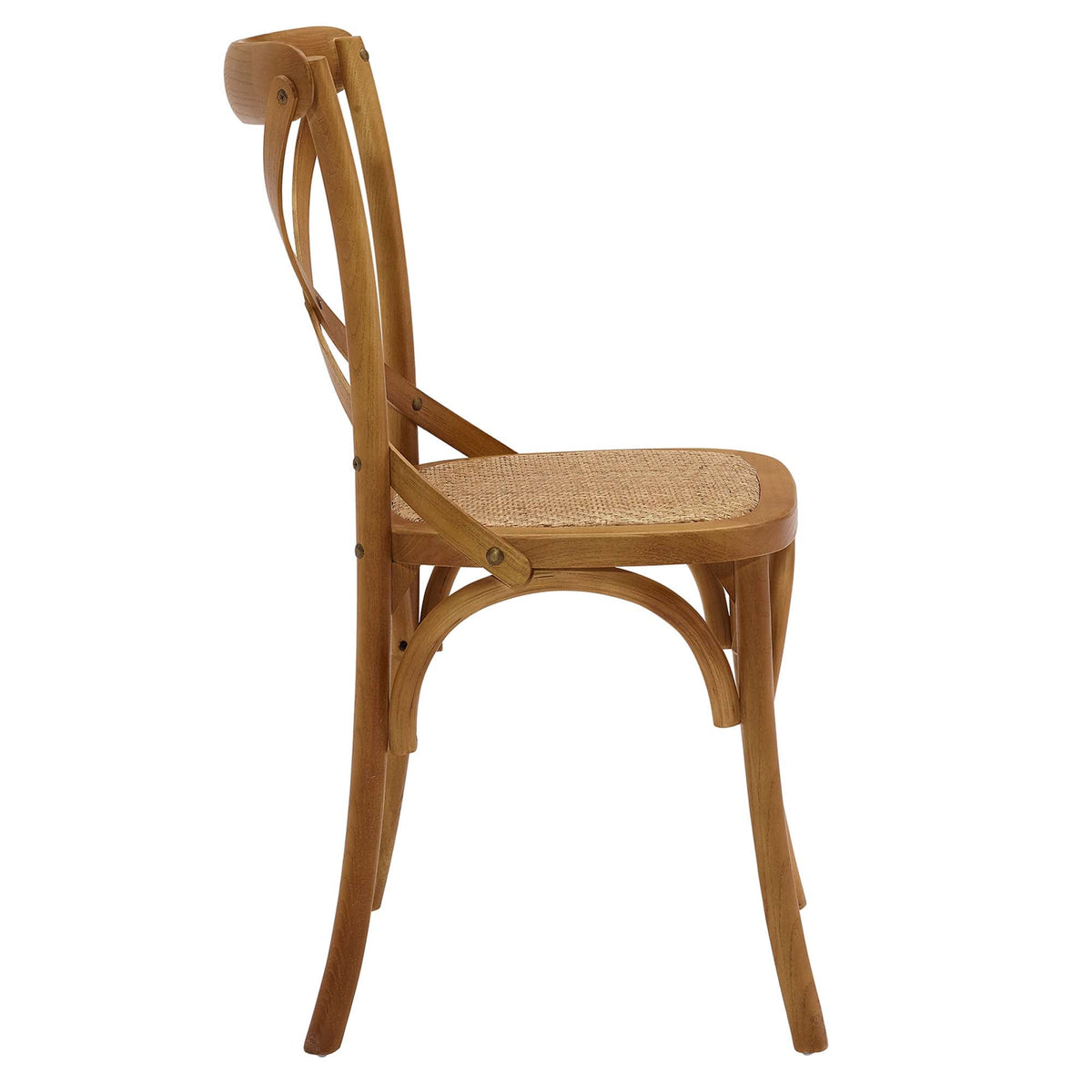 Gear Dining Side Chair by Modway - Black / Gray / Harbor / Midnight Blue / Natural / Walnut / White