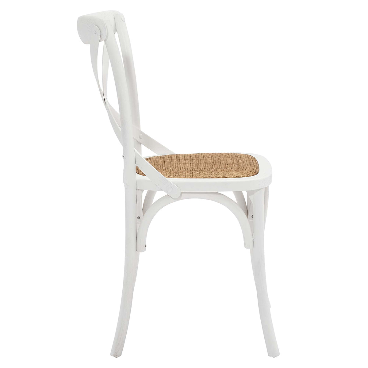 Gear Dining Side Chair by Modway - Black / Gray / Harbor / Midnight Blue / Natural / Walnut / White