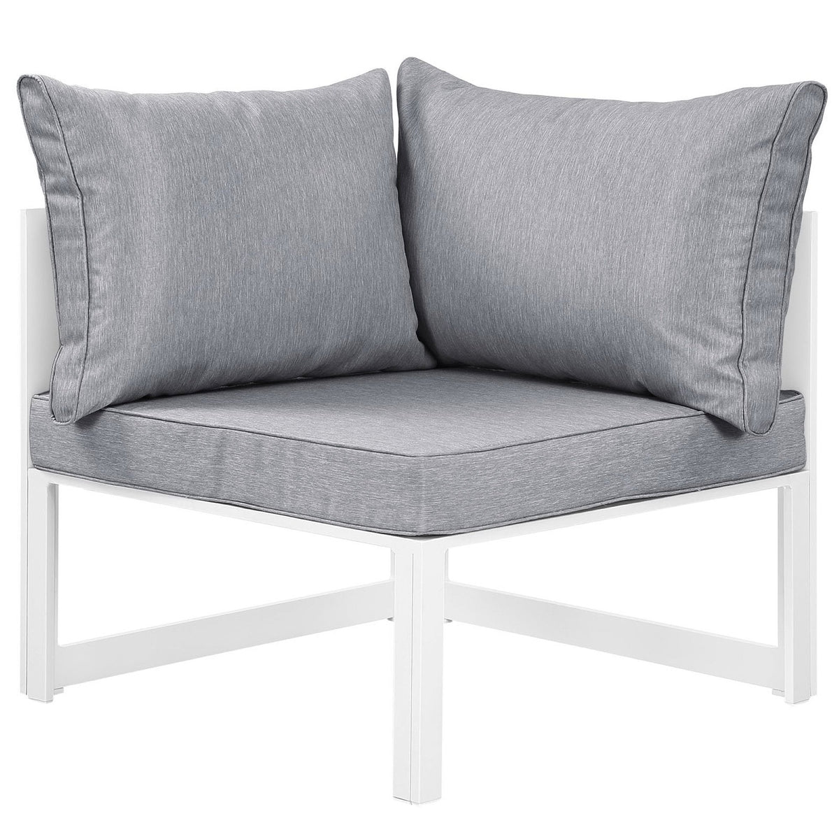 Fortuna 9 Piece Outdoor Patio Sectional Sofa Set by Modway
