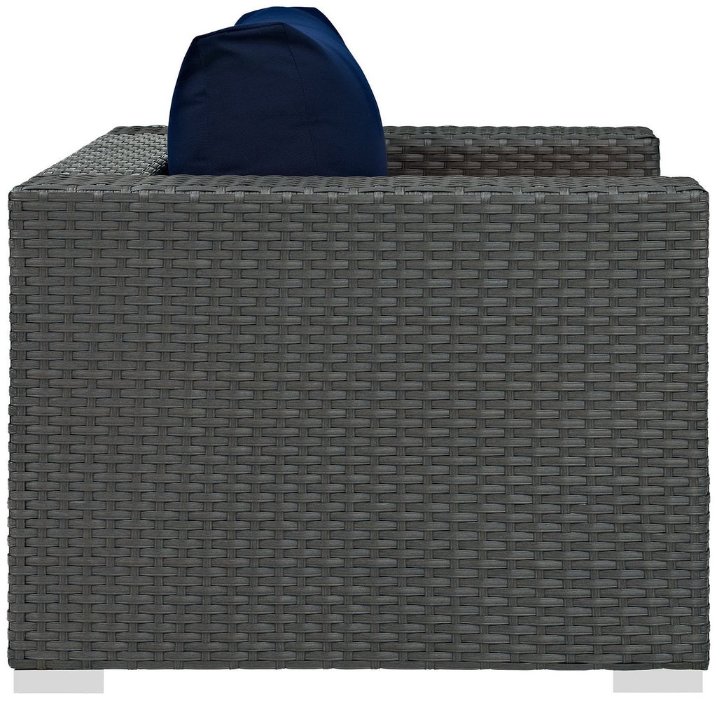 Sojourn Outdoor Patio Sunbrella® Armchair by Modway