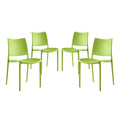 Hipster Dining Side Chair Set of 4 by Modway