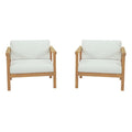 Bayport 2 Piece Outdoor Patio Teak Set by Modway