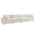 Commix 4 Piece Down Filled Overstuffed Sectional Sofa Set by Modway - EEI-3357