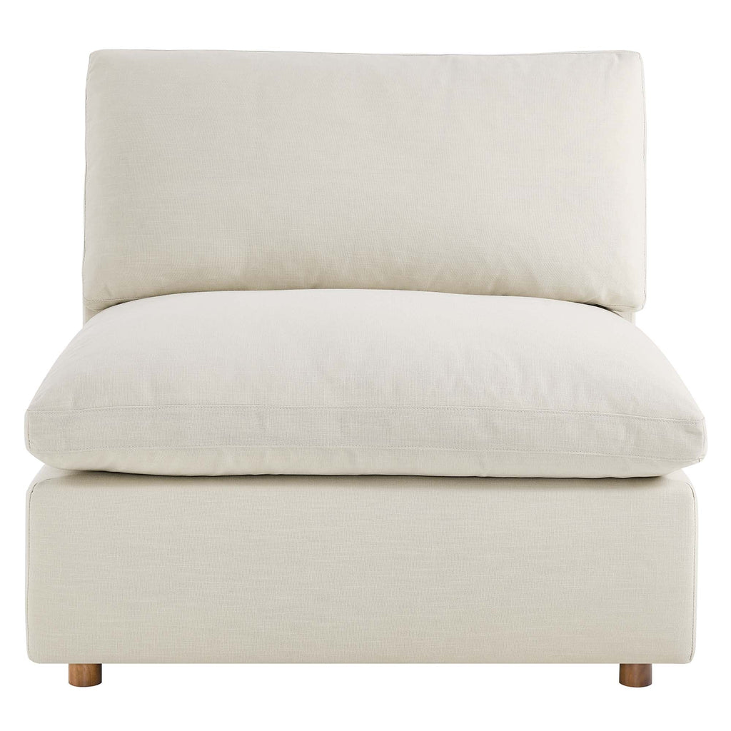 Commix 5-Piece Down Filled Overstuffed Armless Sectional Sofa by Modway