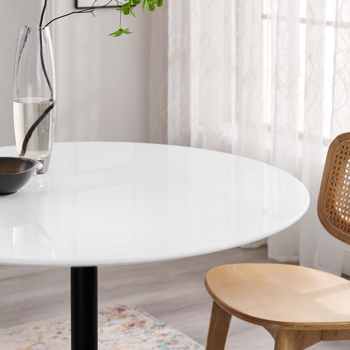 Lippa 40" Round Wood Dining Table by Modway - EEI-3521