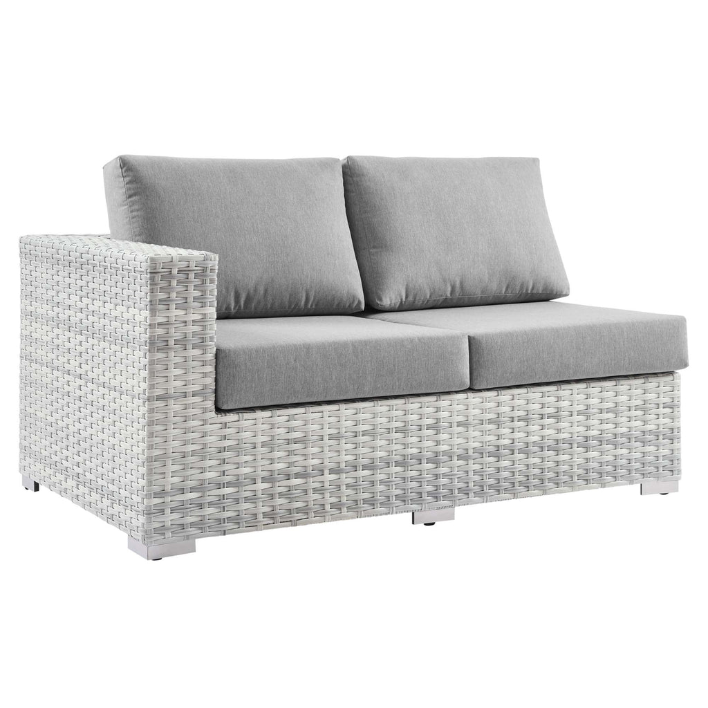 Convene Outdoor Patio Left-Arm Loveseat by Modway