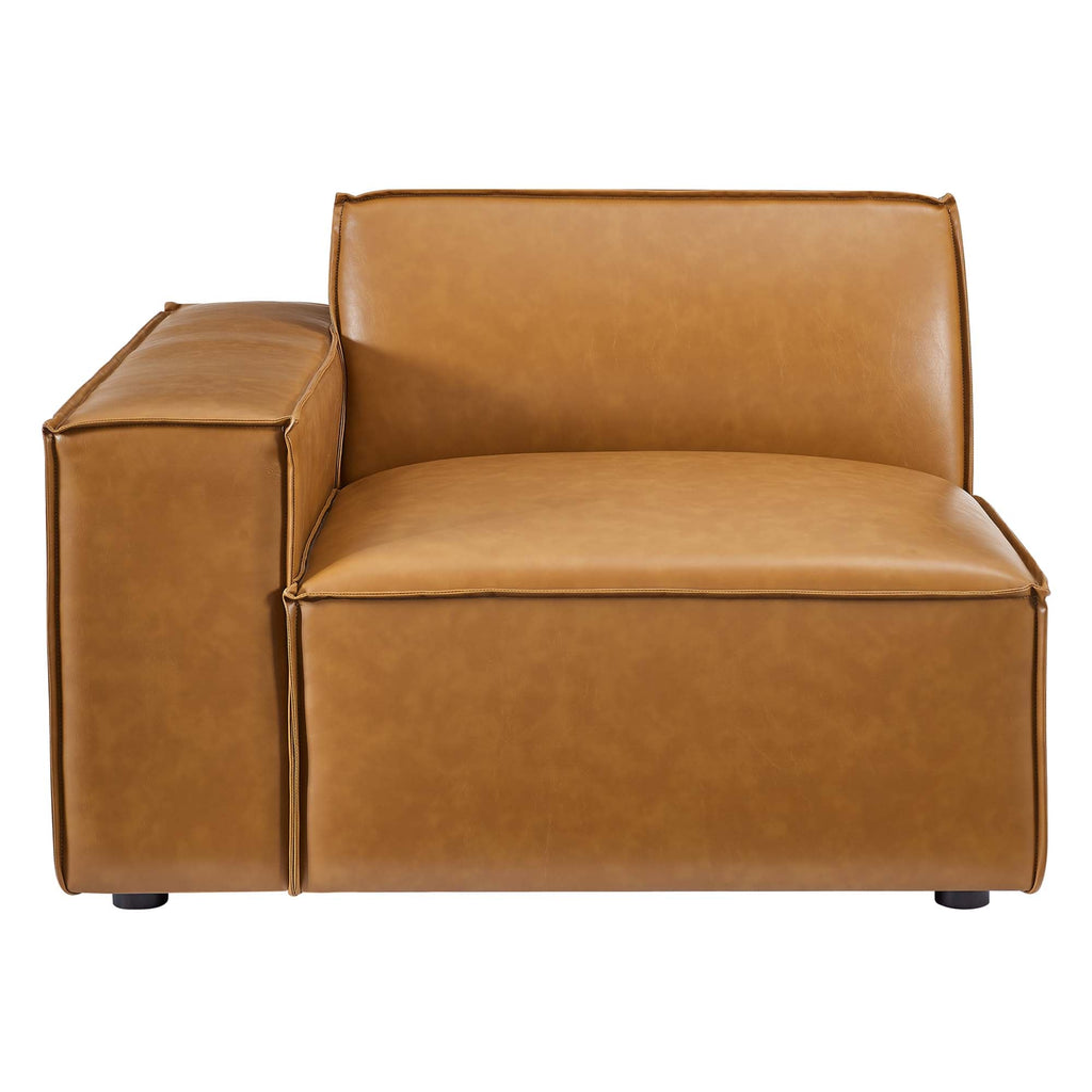 Restore Vegan Leather Loveseat by Modway