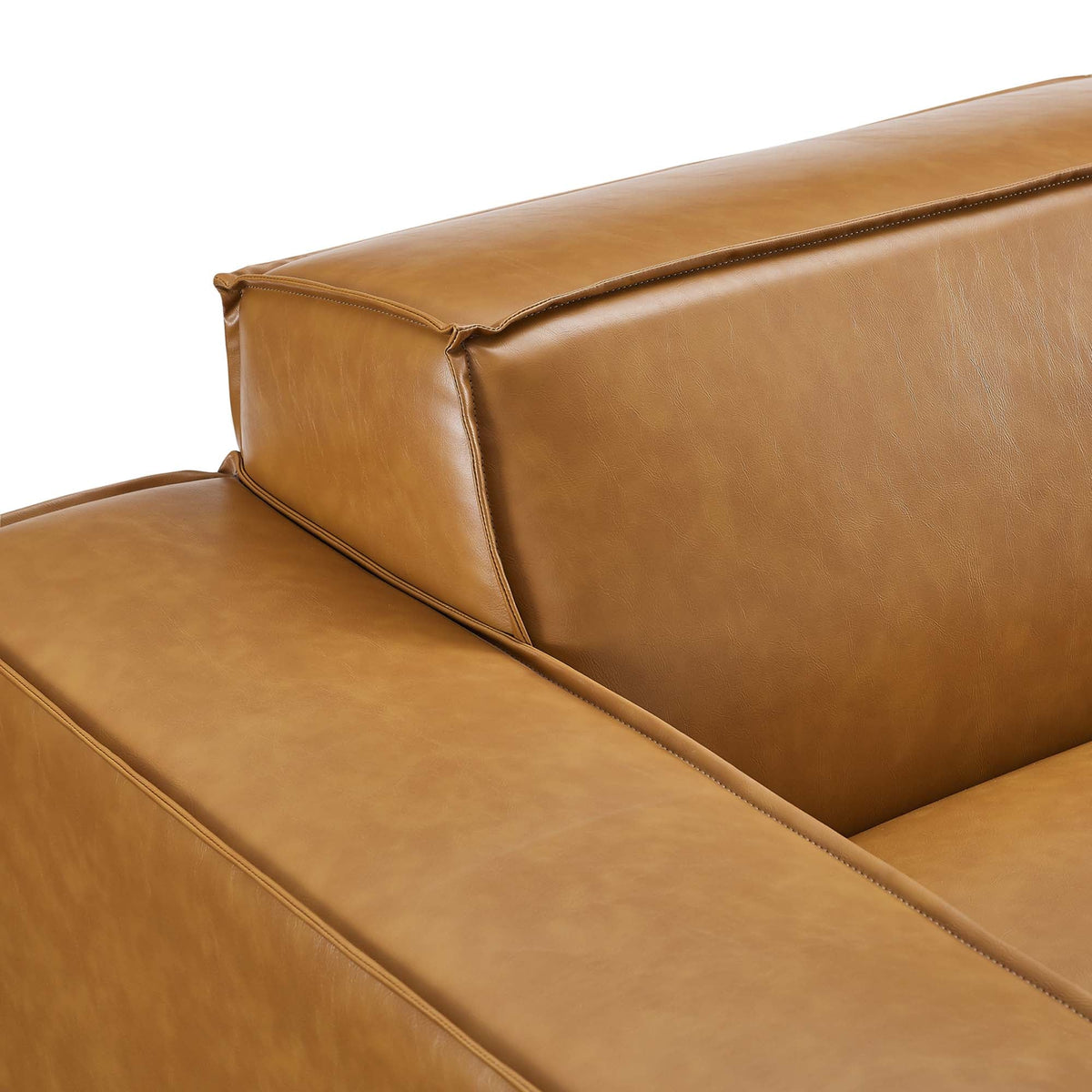 Restore 6-Piece Vegan Leather Sectional Sofa by Modway - EEI-4715