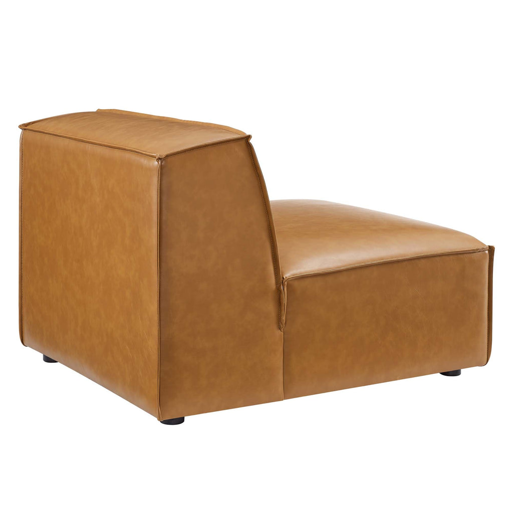 Restore 6-Piece Vegan Leather Sectional Sofa by Modway - EEI-4715