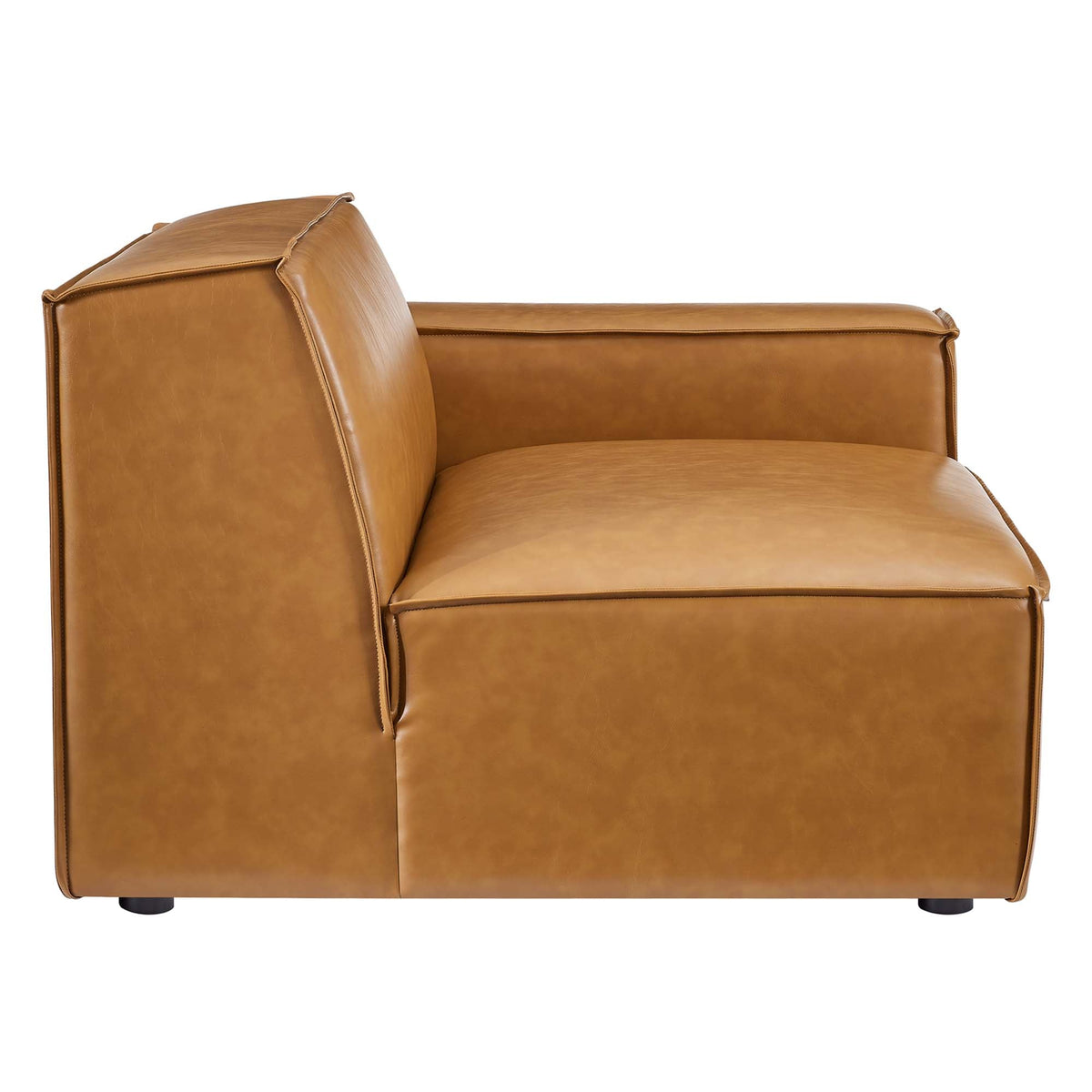 Restore 6-Piece Vegan Leather Sectional Sofa by Modway - EEI-4715