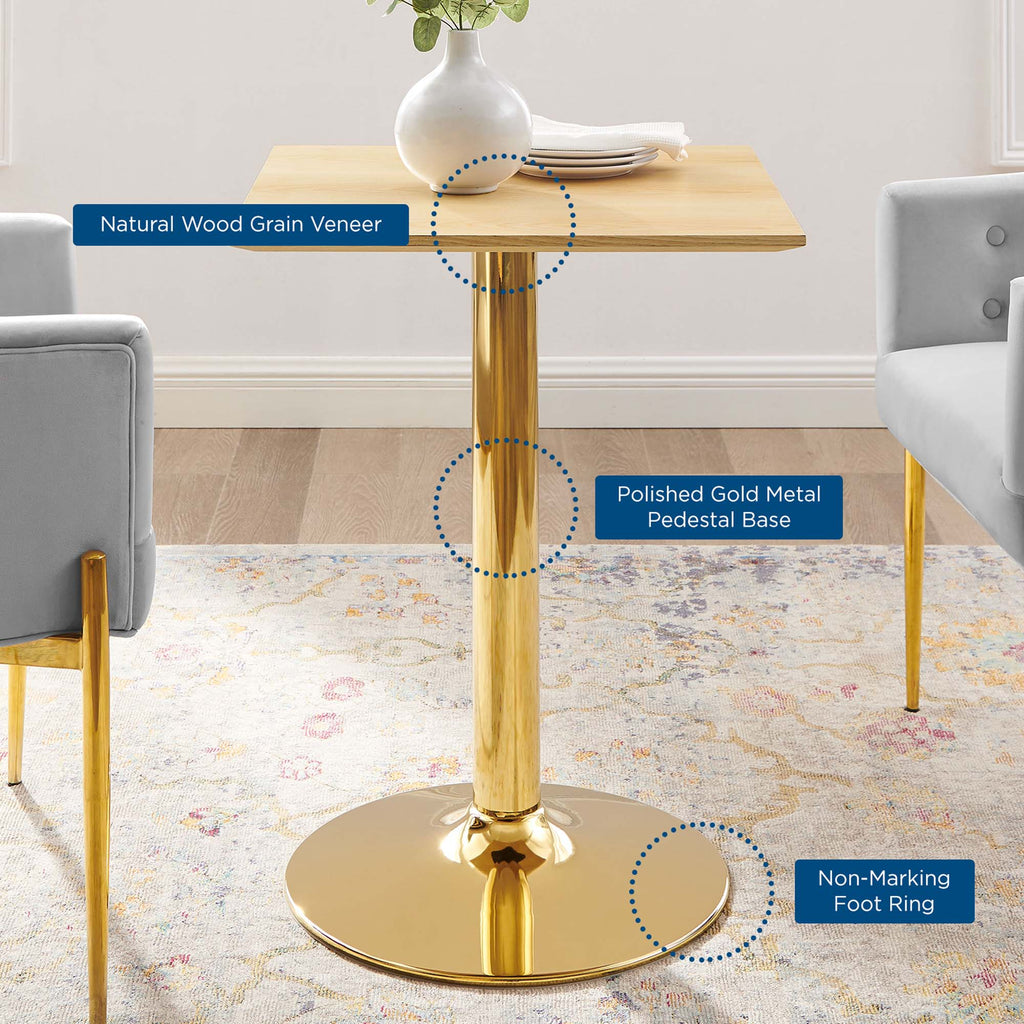 Verne 24" Square Dining Table by Modway - EEI-4741