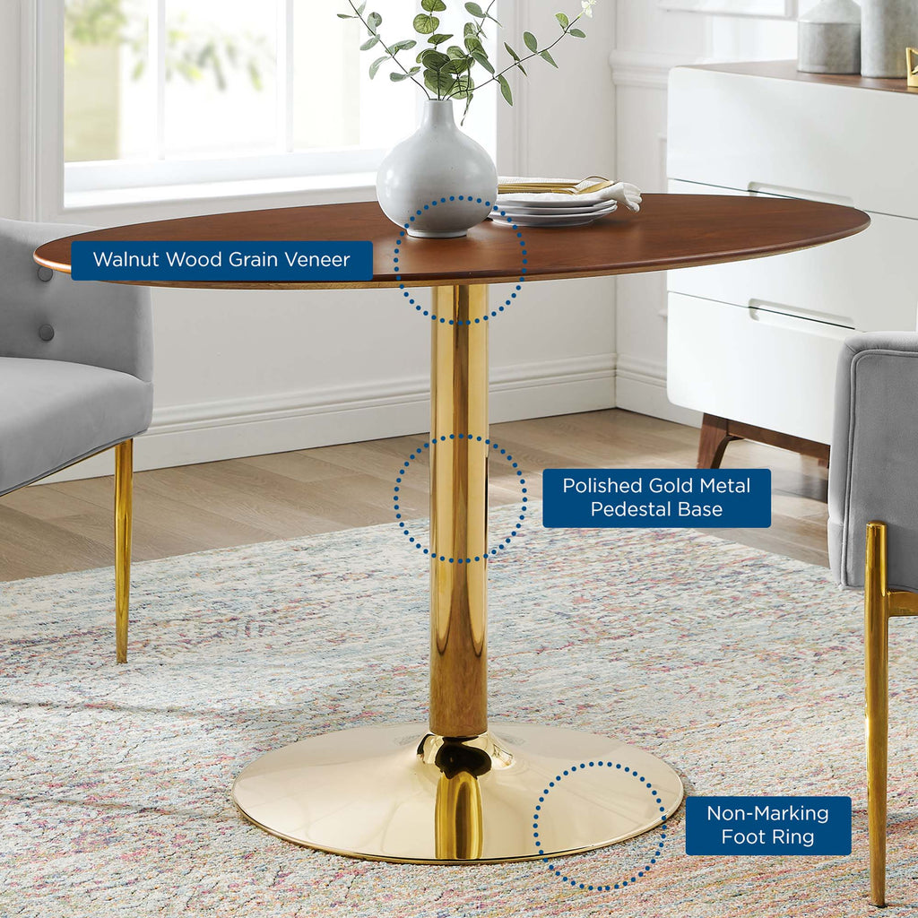 Verne 48" Oval Dining Table by Modway - EEI-4751