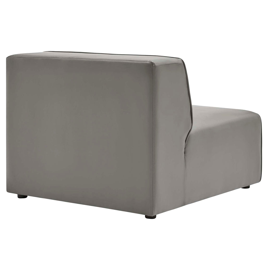 Mingle 4-Piece Vegan Leather Sectional Sofa by Modway