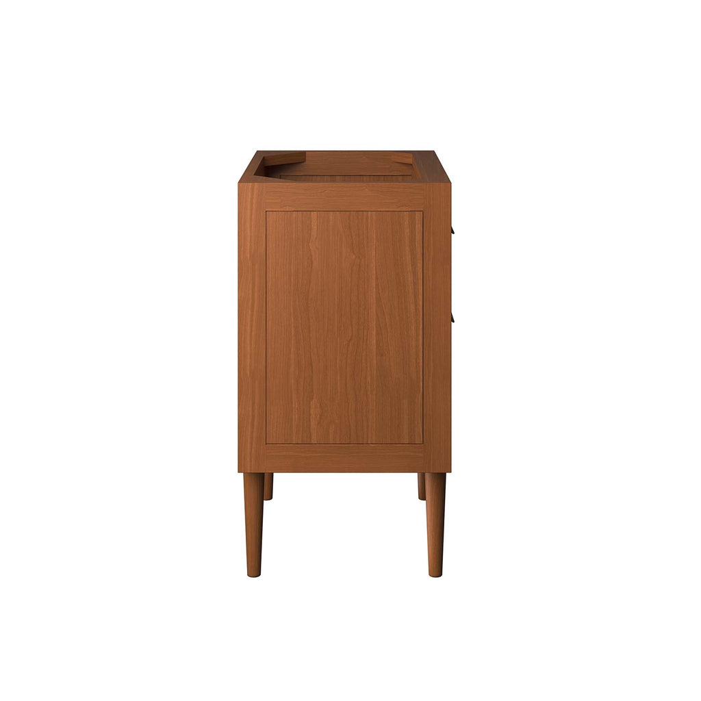 Cassia 24" Teak Wood Bathroom Vanity Cabinet by Modway