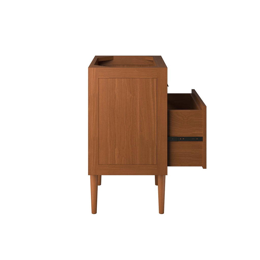 Cassia 24" Teak Wood Bathroom Vanity Cabinet by Modway